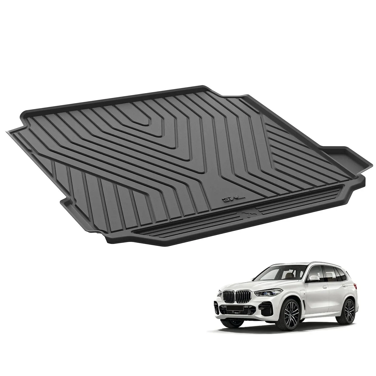 3W BMW X5 2019-2026 Custom Floor Mats / Trunk Mat Thorex™ All-Weather Protection - Image 5