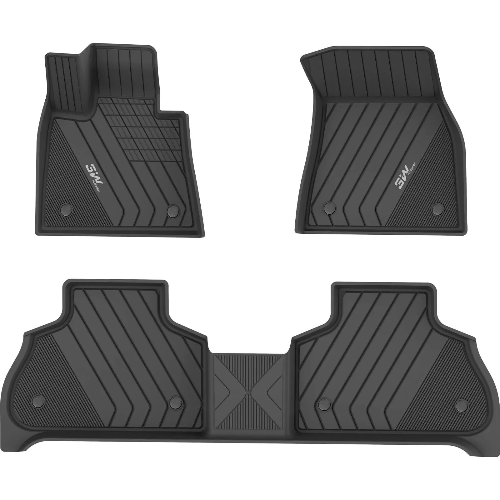 3W BMW X5 2019-2026 Custom Floor Mats / Trunk Mat Thorex™ All-Weather Protection - Image 6