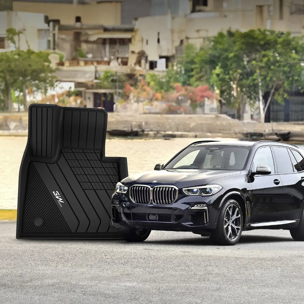 3W BMW X5 2019-2026 Custom Floor Mats / Trunk Mat Thorex™ All-Weather Protection - Image 8