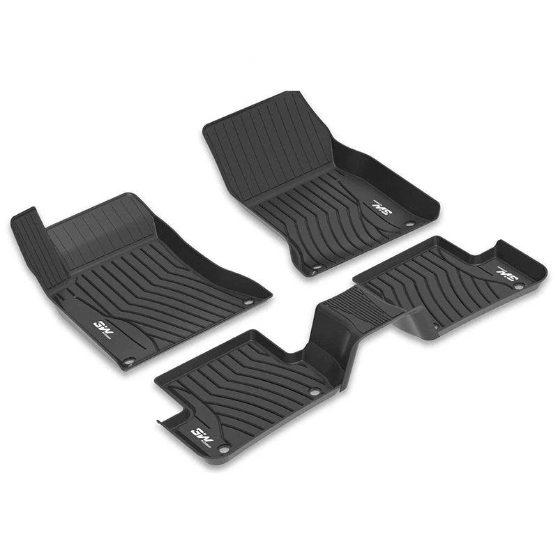 3W Mercedes-Benz GLA 2021-2026 Custom Floor Mats Thorex™ All-Weather Protection - Image 3