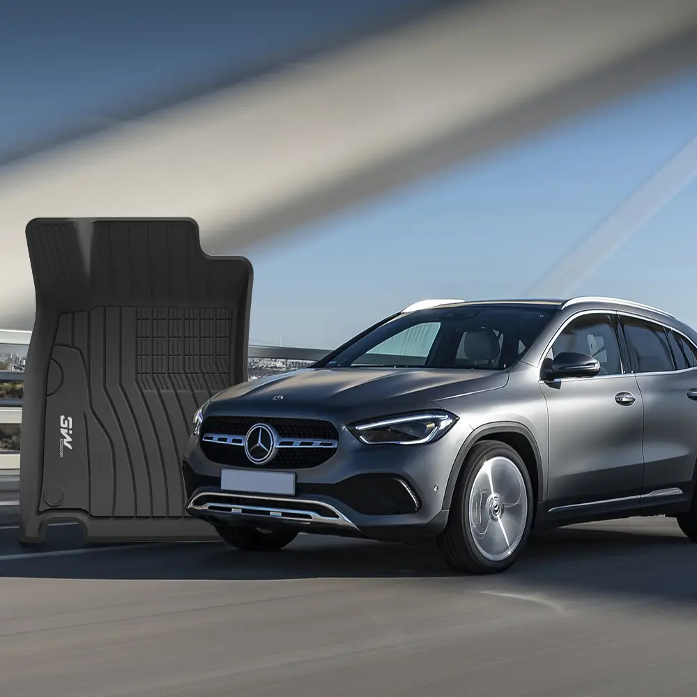 3W Mercedes-Benz GLA 2021-2026 Custom Floor Mats Thorex™ All-Weather Protection - Image 4