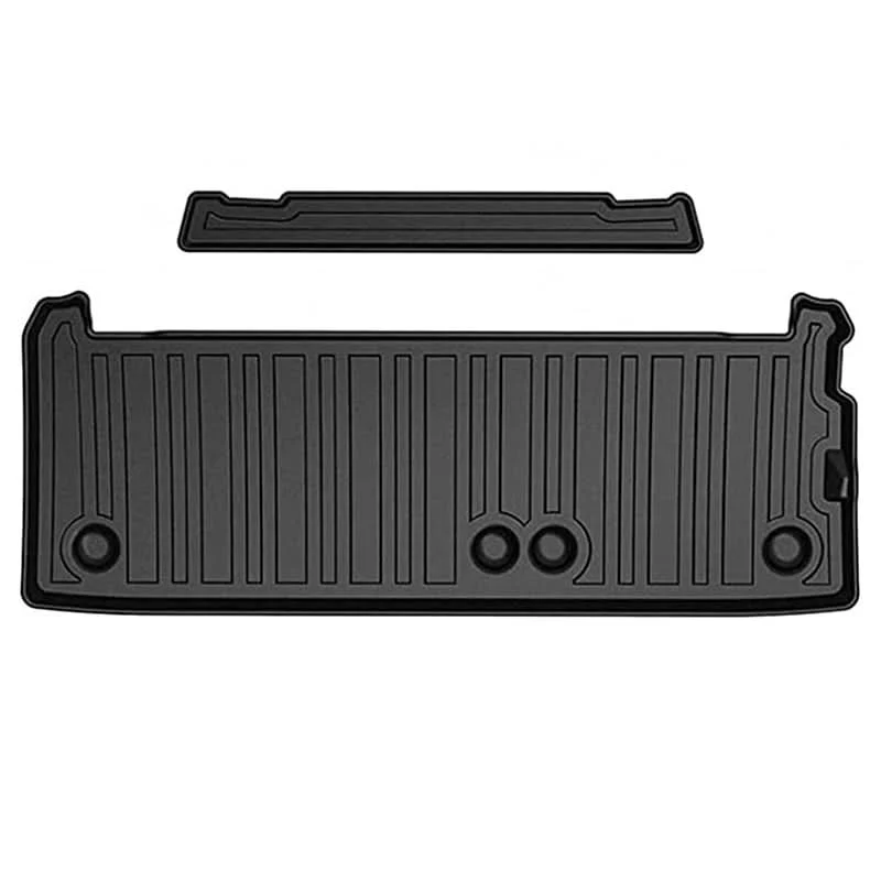 3W Toyota Sienna 8 Seat 2021-2023 Custom Floor Mats / Trunk Mat TPE Material & All-Weather Protection - Image 10