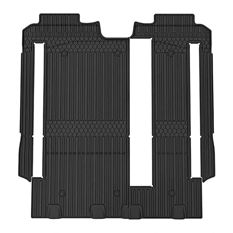 3W Toyota Sienna 8 Seat 2021-2023 Custom Floor Mats / Trunk Mat TPE Material & All-Weather Protection - Image 8