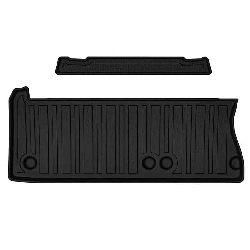 3W Toyota Sienna 8 Seat 2021-2023 Custom Floor Mats / Trunk Mat TPE Material & All-Weather Protection - Image 9