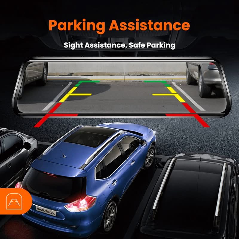 4k Dual Dash Cam Front and Rear, Best Car Mirror Dash Camera 2024, Smart Video Camera - Image 7