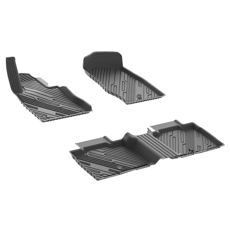 3W Ford Explorer 2020-2023 Custom Floor Mats TPE Material & All-Weather Protection - Image 5