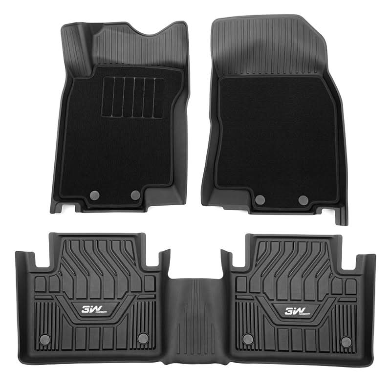 3W Ford Explorer 2020-2023 Custom Floor Mats TPE Material & All-Weather Protection - Image 8