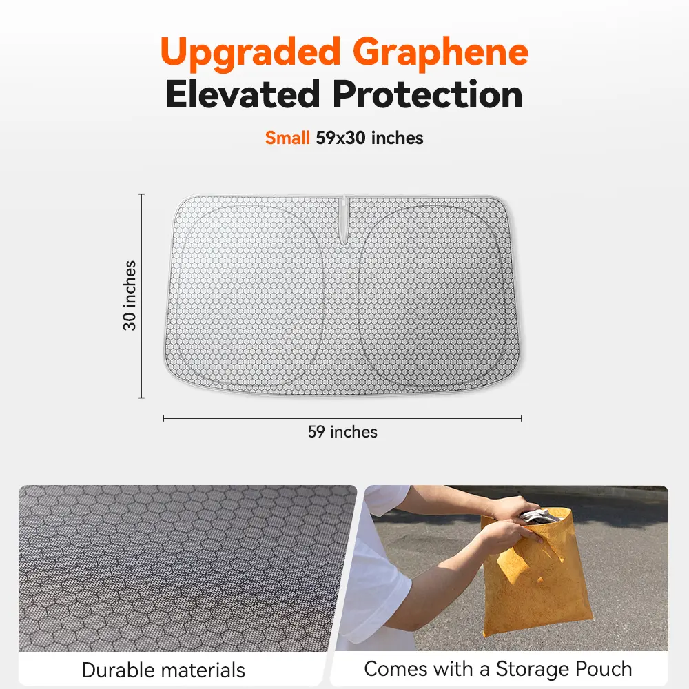 WOLFBOX Graphene Windshield Sunshade - Image 14
