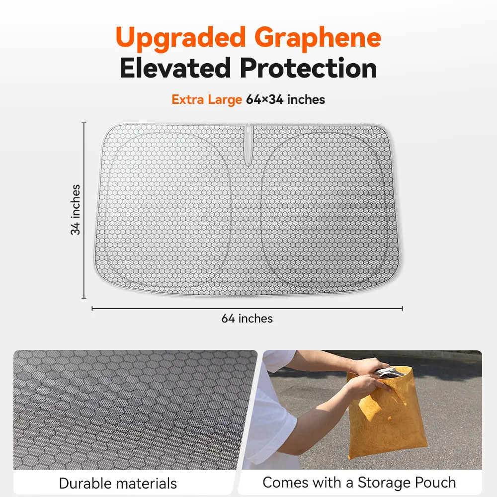 WOLFBOX Graphene Windshield Sunshade - Image 15