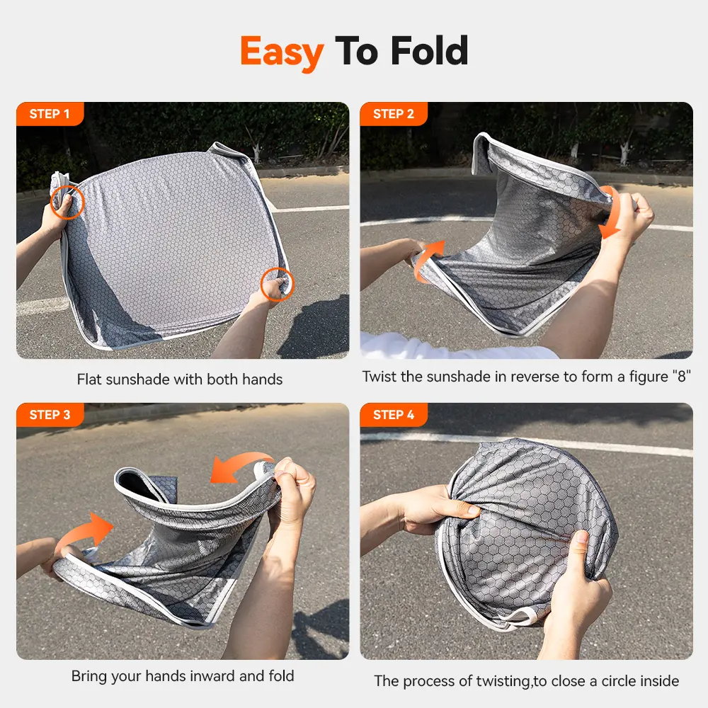 WOLFBOX Graphene Windshield Sunshade - Image 3