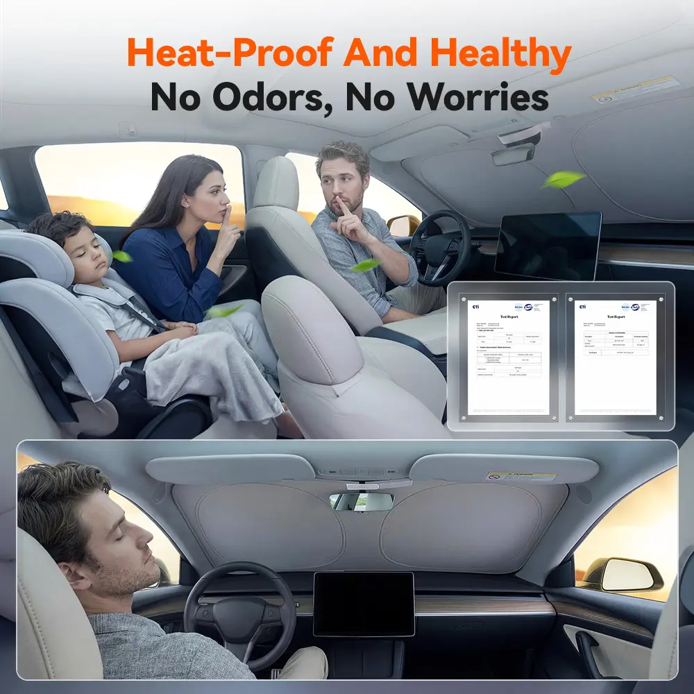WOLFBOX Graphene Windshield Sunshade - Image 7
