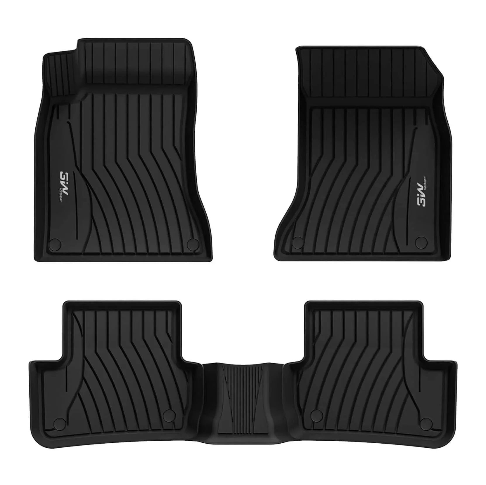 3W Mercedes-Benz CLA 2020-2026 Custom Floor Mats Thorex™ All-Weather Protection - Image 6