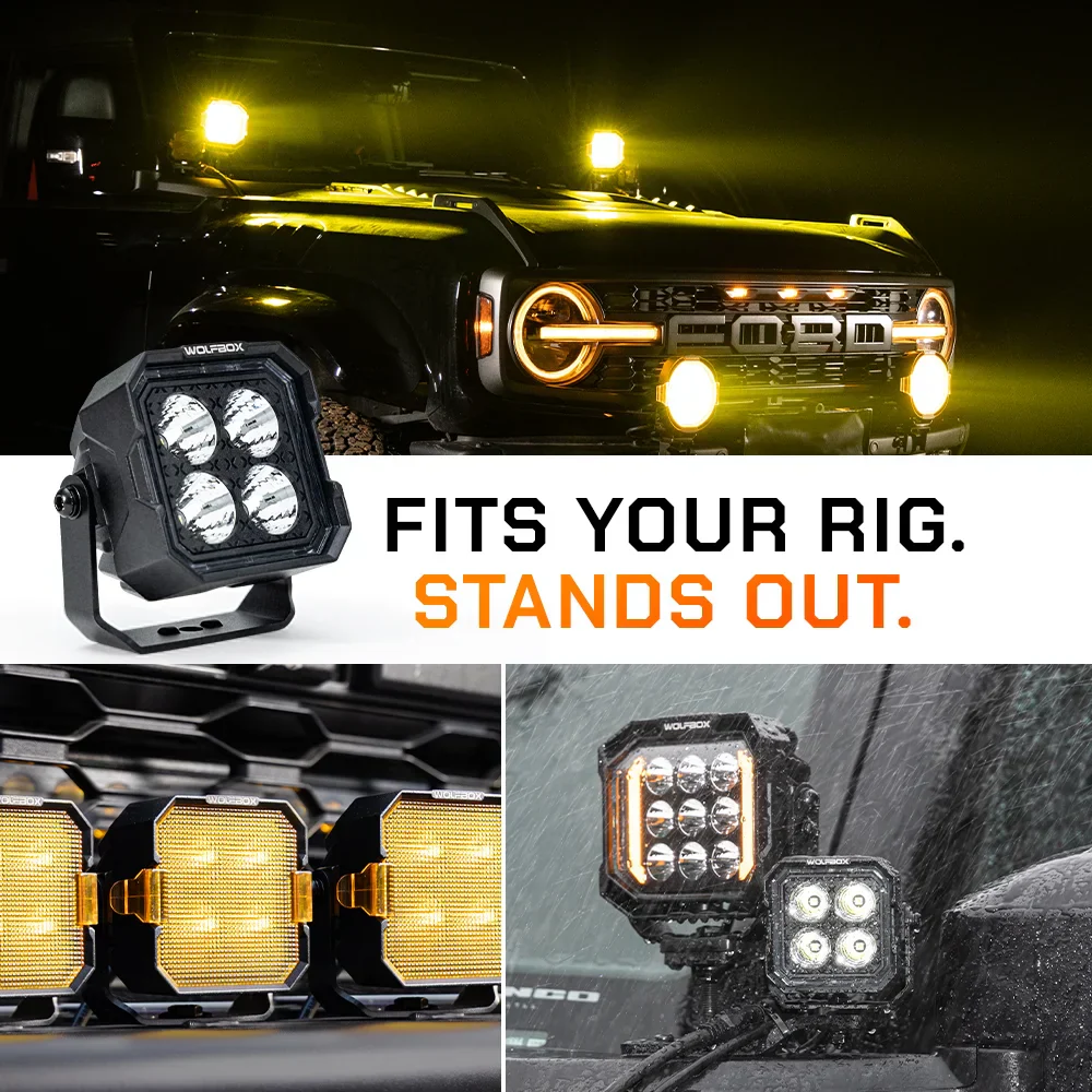 NomadRover 3" Off-Road LED Pod Lights（Pair） - Image 10