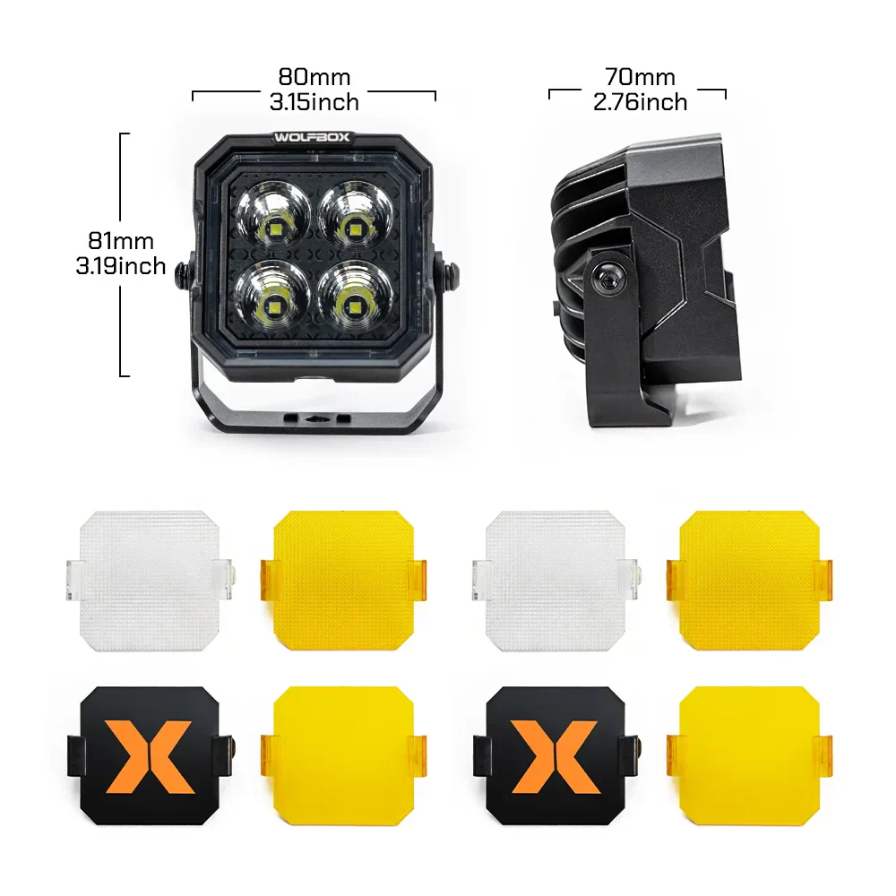 NomadRover 3" Off-Road LED Pod Lights（Pair） - Image 11