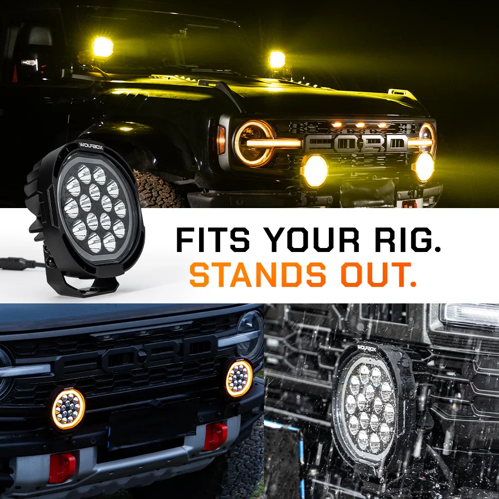 NomadRover 7" Off-Road LED Pod Lights（Pair） - Image 10