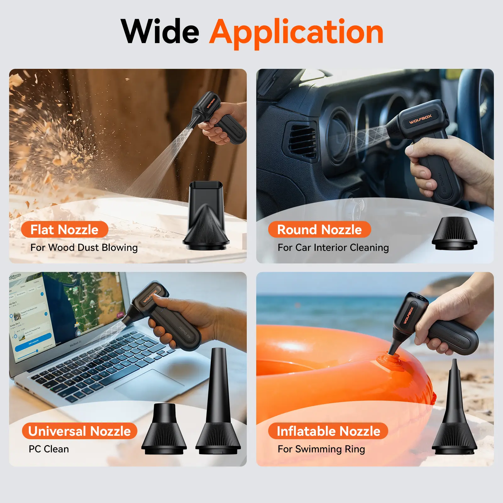 WOLFBOX MF60 Compressed Air Duster - Image 7