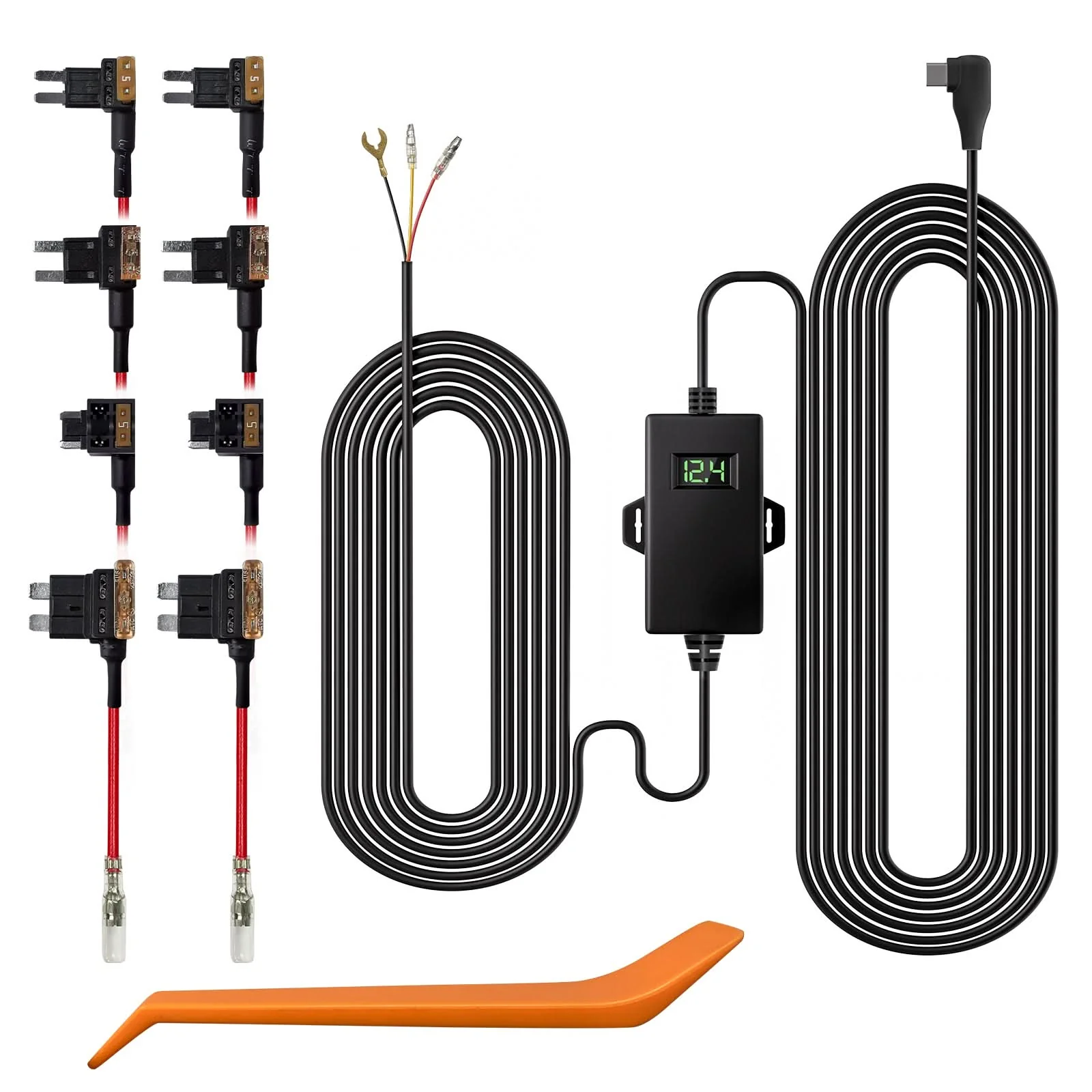WOLFBOX Dashcam Multifunctional Hardwire Kit For G900 / G850/ G840S/ G840H/ G930/ X5/ X3/ i07 Parking Mode - Image 6