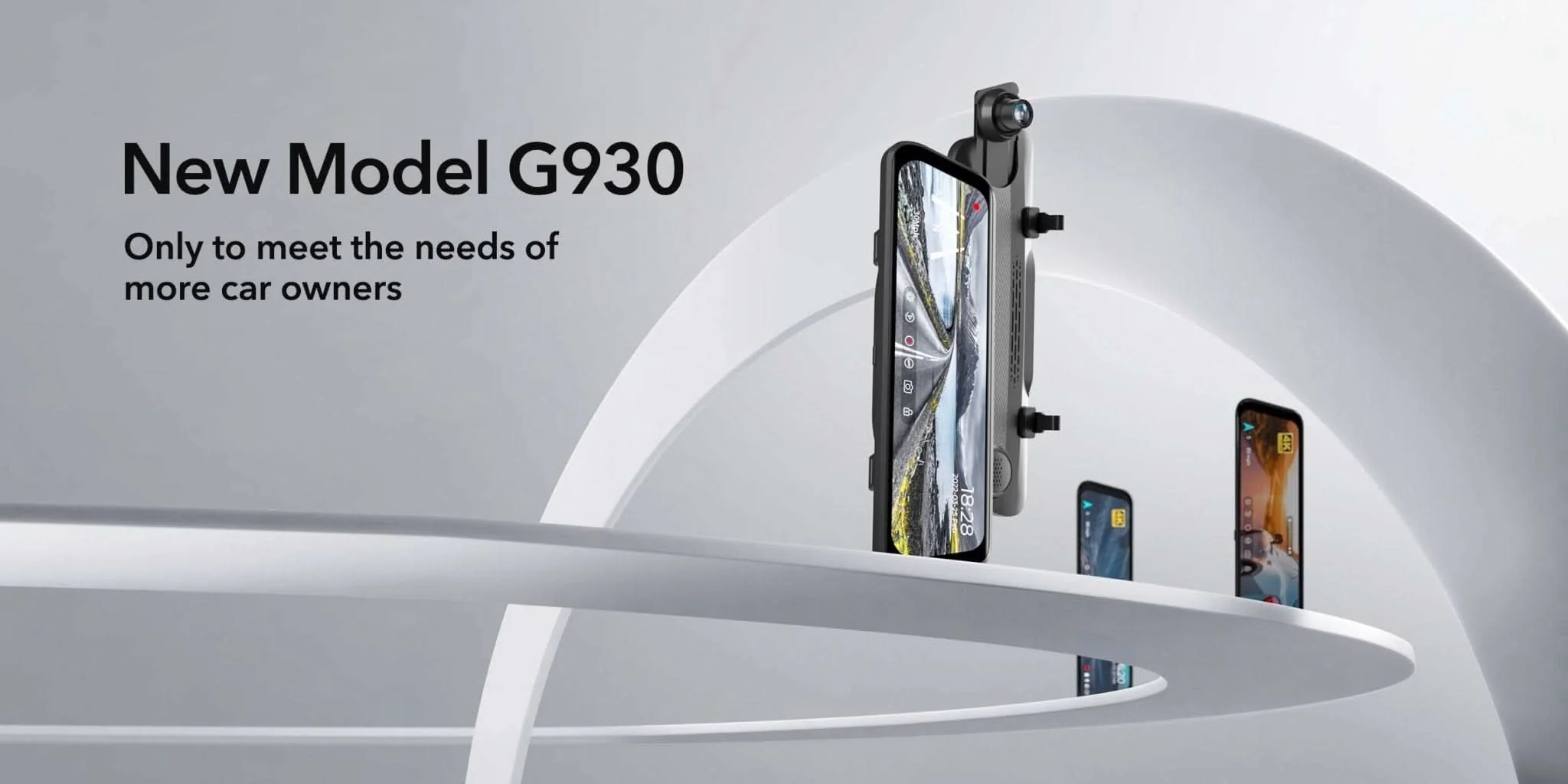 WOLFBOX G930 Rear View Mirror Camera-Refurbished - Image 9