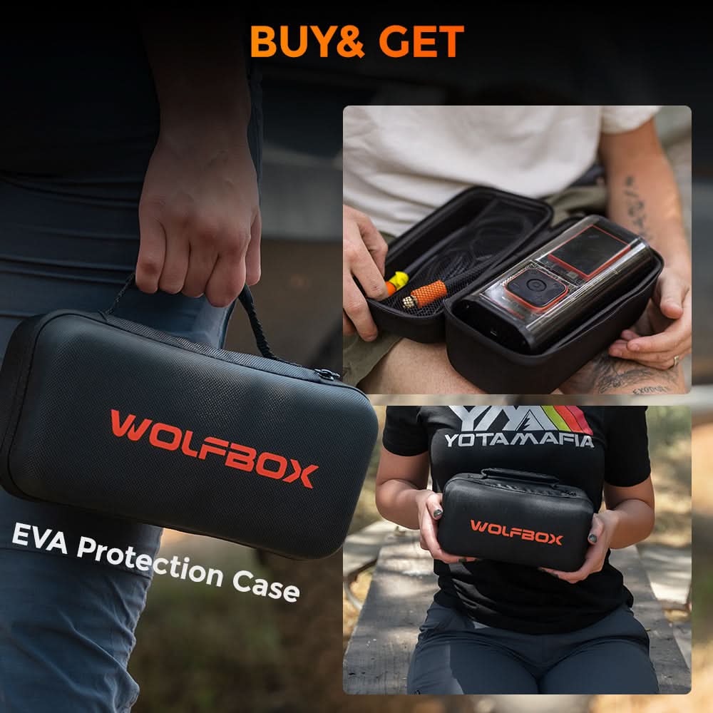 WOLFBOX MegaFlow24 Pro Portable Tire Inflator & Deflators - Image 10
