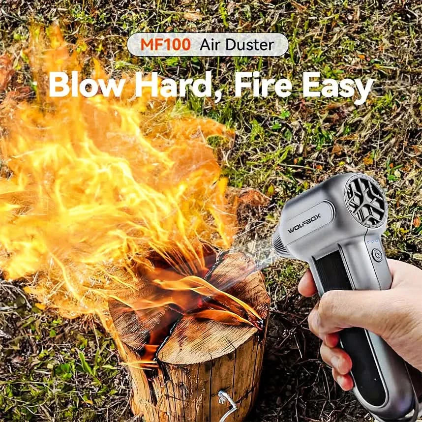 WOLFBOX MF100 Compressed Air Duster - Super Power Electric Air Duster - Image 5
