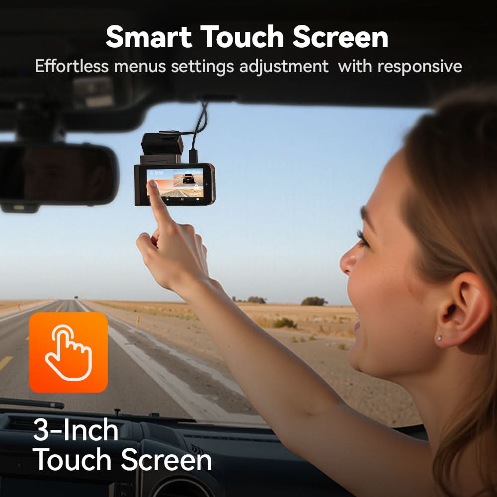 WOLFBOX X3 2.5K 60FPS STARVIS 2 IMX675 with ADAS  Mini Dash Cam - Image 6